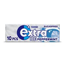 WRIGLEYS EXTRA ICE SUGAR FREE GUMS PEPPERM