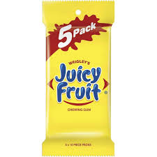 WRIGLEYS JUICY FRUIT GUM 70G