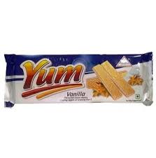 YUM VANILLA WAFERS 200G